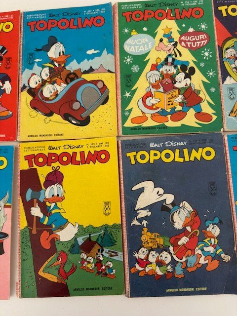 Fumetti: 10  TOPOLINI ANNI 1965 BUONI E RARI – Usato da Davesco-Soragno venduto da kappas 2
