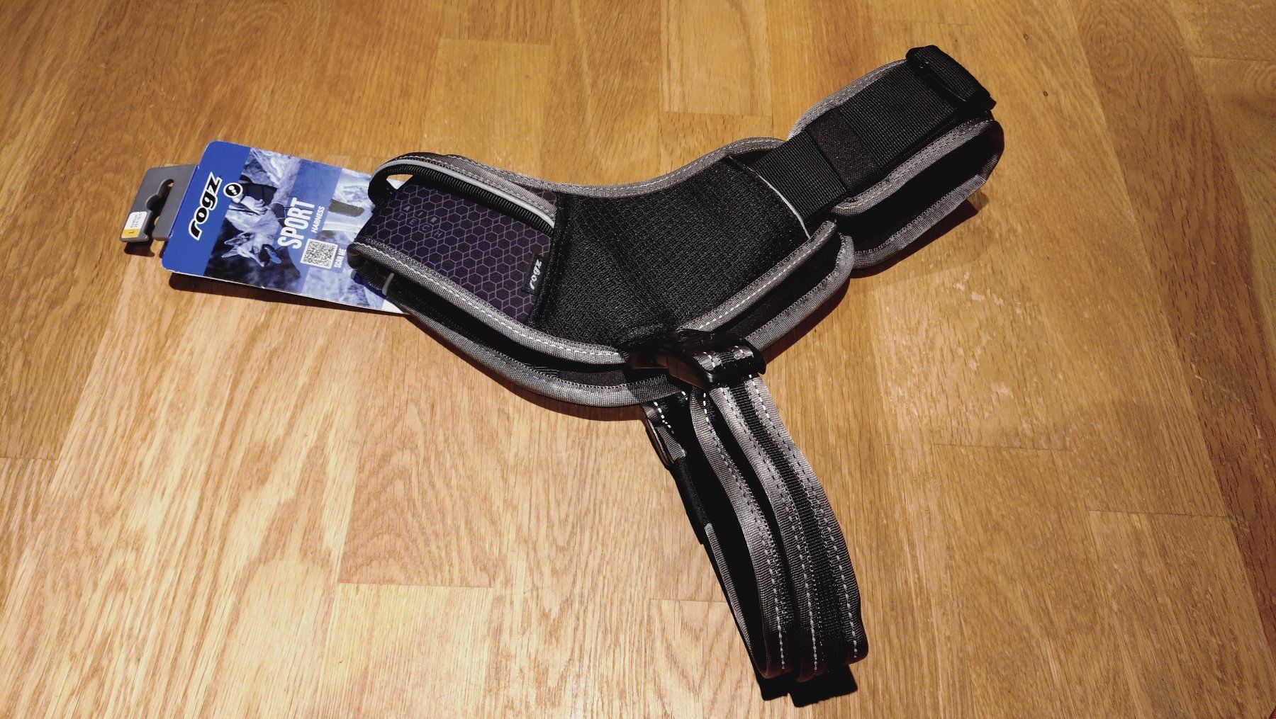 Rogz Guinzagli & Collari: Hundegeschirr Rogz AirTech L/Grau NEU – Nuovo e nell'imballaggio originale da Schwarzenbach(Huttwil) venduto da Padielito 1