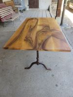 antiker Beizentisch Nussbaum 145cm