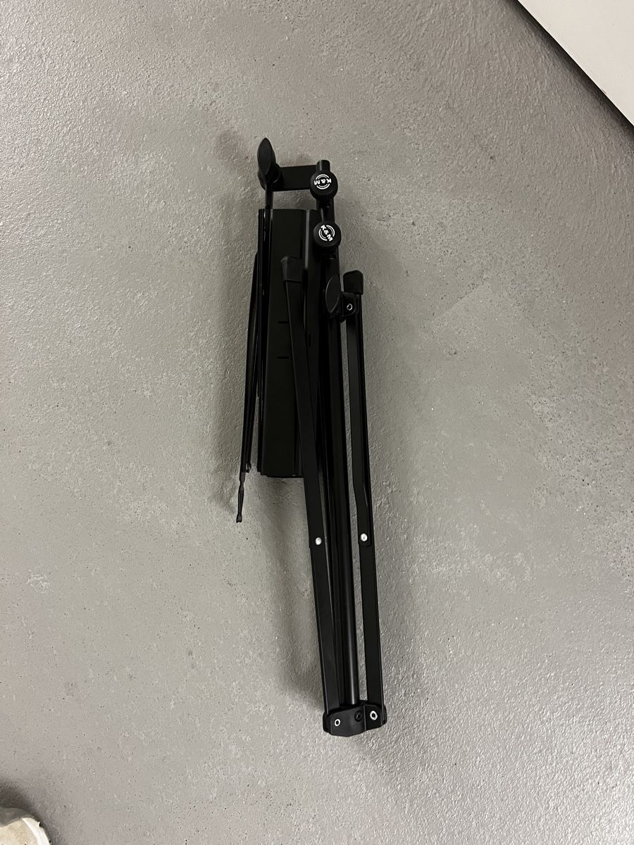 Supports pour instruments & partitions: Notenständer schwarz – Neuf (Voir description) à Cham par ingold_a