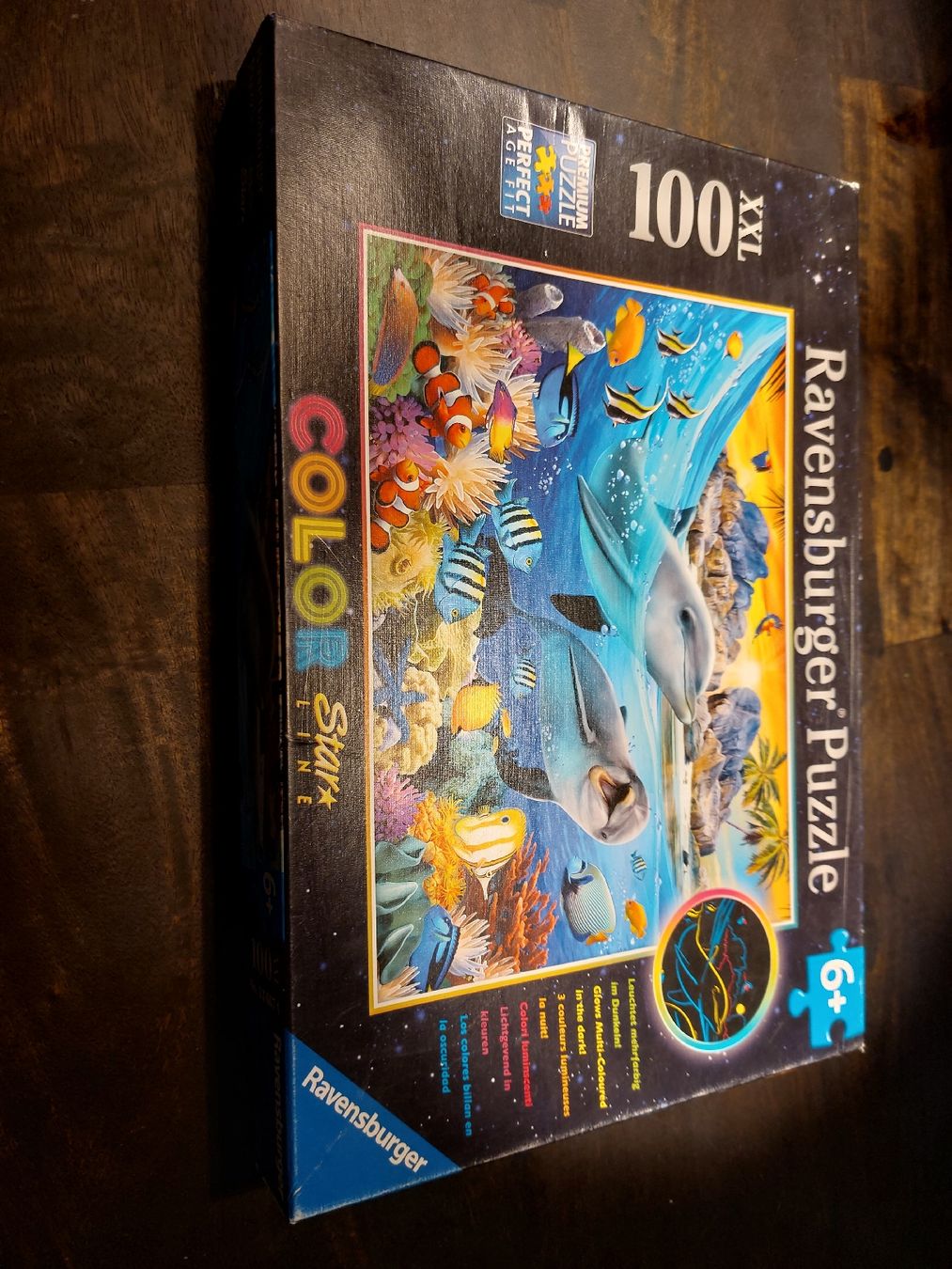 Ravensburger Puzzles: Ravensburger Puzzle 6+ Delfine 100 Teile – Gebraucht aus Effretikon von swobdo
