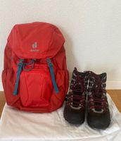 LOWA KHUMBU TC GTX WANDERSCHUHE + DEUTER RUCKSACTOP ZUSTAND
