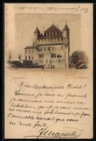 AK Lausanne, La Chateau, 1899