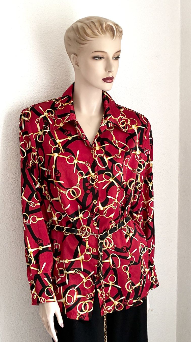 Basler Camicette: Vintage Bluse von BASLER Grösse 46 – Usato da Kloten venduto da Nephty 2