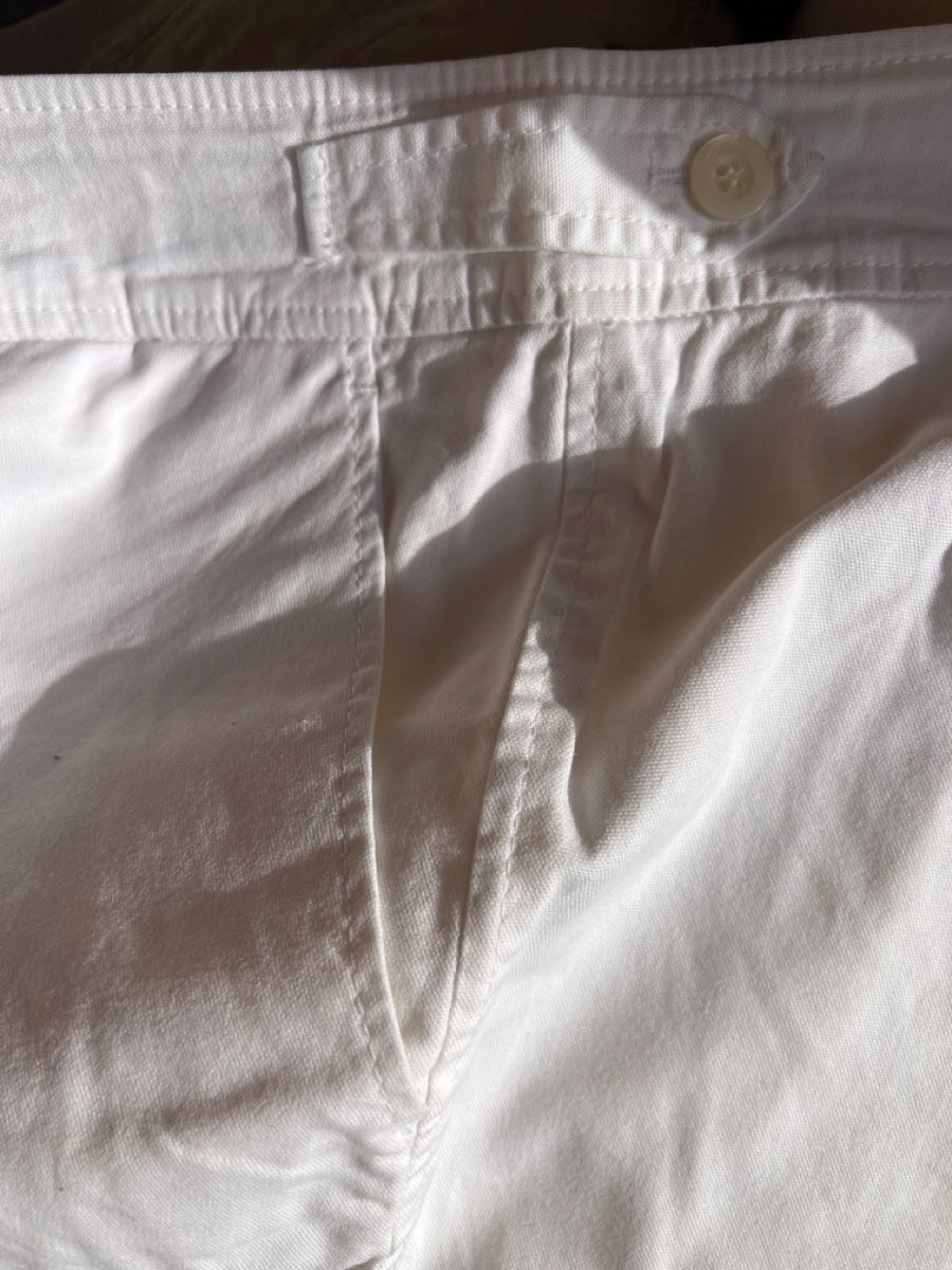 Hosen: St. Emile Short weiss 40 – Gebraucht aus Bonaduz von Malves10 4