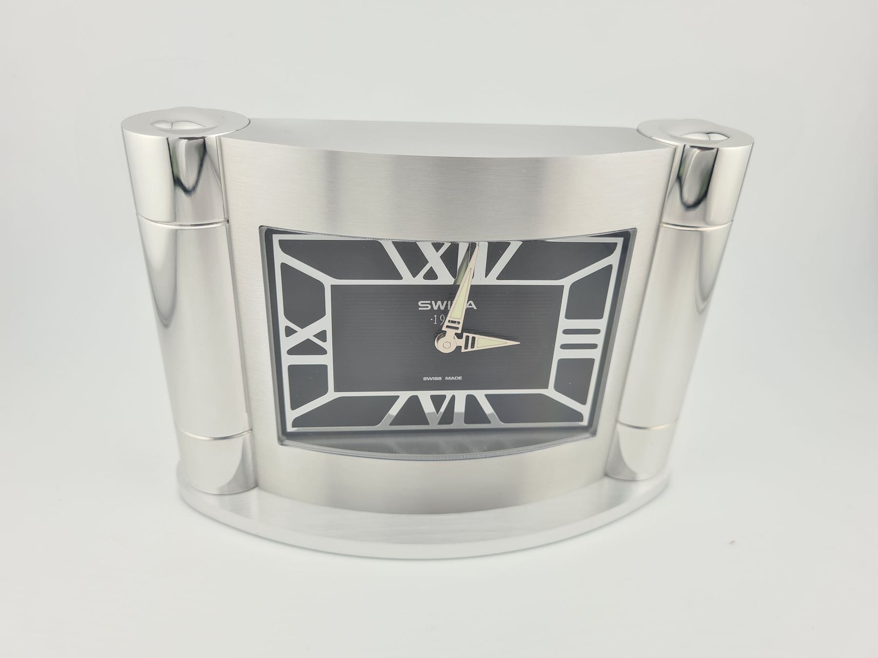 Swiza Orologi da terra & Orologi da parete: Tischuhr SWIZA  – Nuovo e nell'imballaggio originale da Zug venduto da L.A.Zug 2