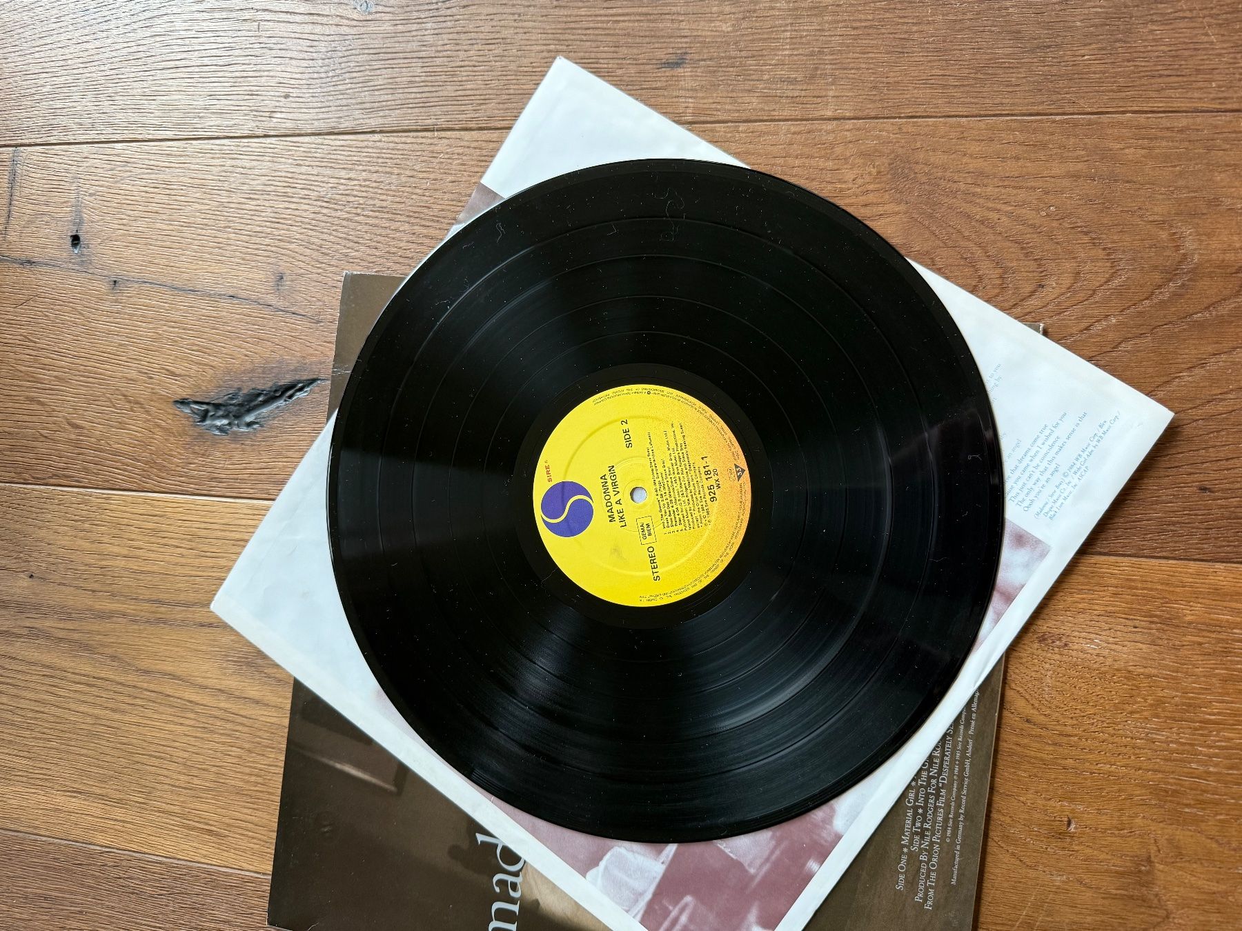 Schallplatten: Madonna Like a Virgin Vinyl LP 1985 – Gebraucht aus Dietschwil von adr_gs9w 2