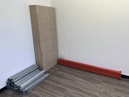 Einzelteile für Hochregal