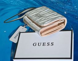 ORIGINAL/Porte-feuille femme "Guess" Argenté