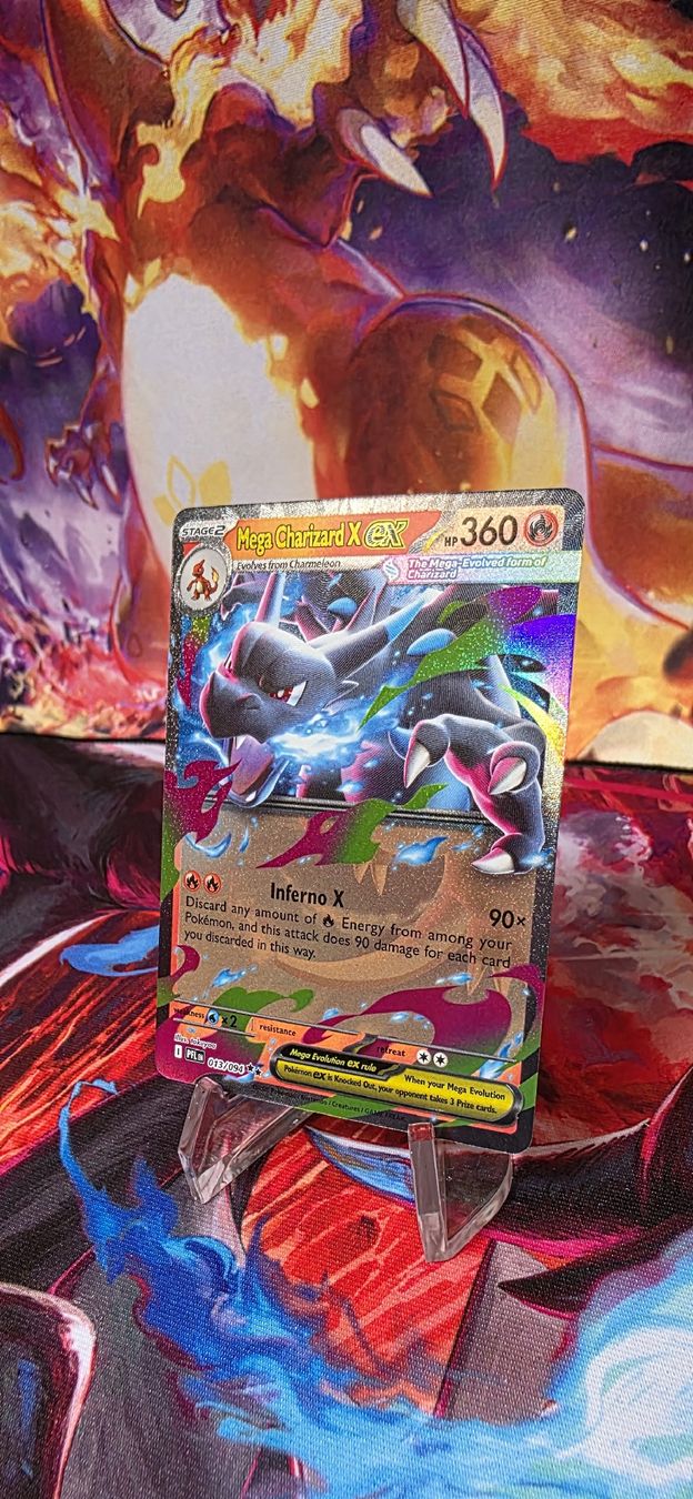 Pokémon Carte collezionabili: Mega Charizard X ex 013/094 Phantasmal Flames PFL – Nuovo (secondo la descrizione) da Frutigen venduto da Sinnohan_Zorua 1