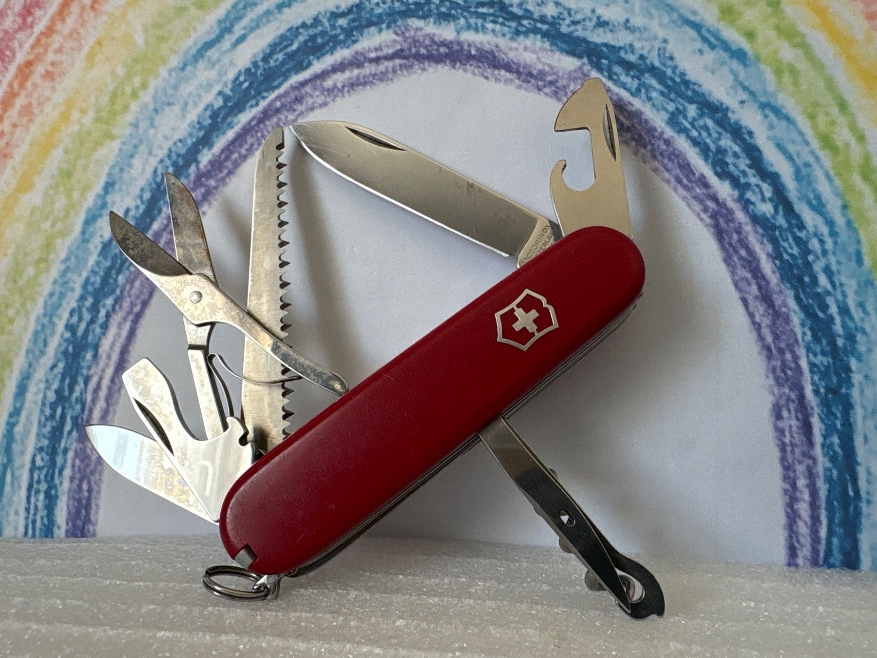 Victorinox Coltelli tascabile: VICTORINOX - Huntsman - Sackmesser – Usato da Andwil SG venduto da Rainboli