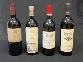 Kellerfund 4 Flaschen Bordeaux Cabernet Sauvignon Rioja