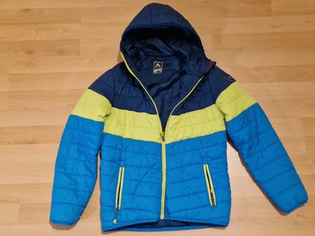 MC Kinley Loftjacke, blau grün blau, Gr. 152, gebraucht