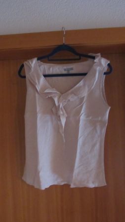 Jolie blouse beige en lin
