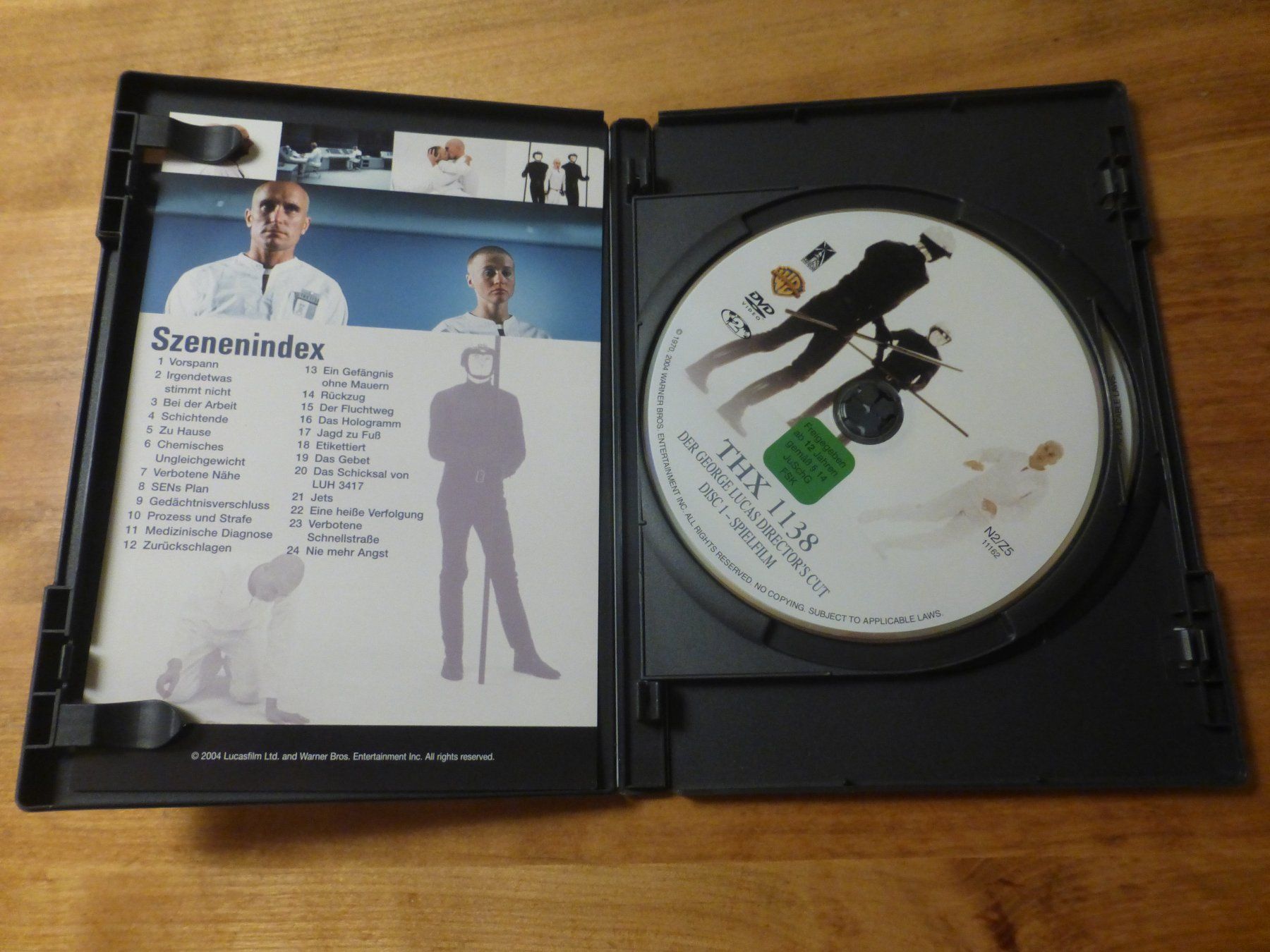 Tutti i DVDs: THX 1138 Directors Cut George Lucas Sci-Fi DVD – Usato da Zumikon venduto da psisound 3