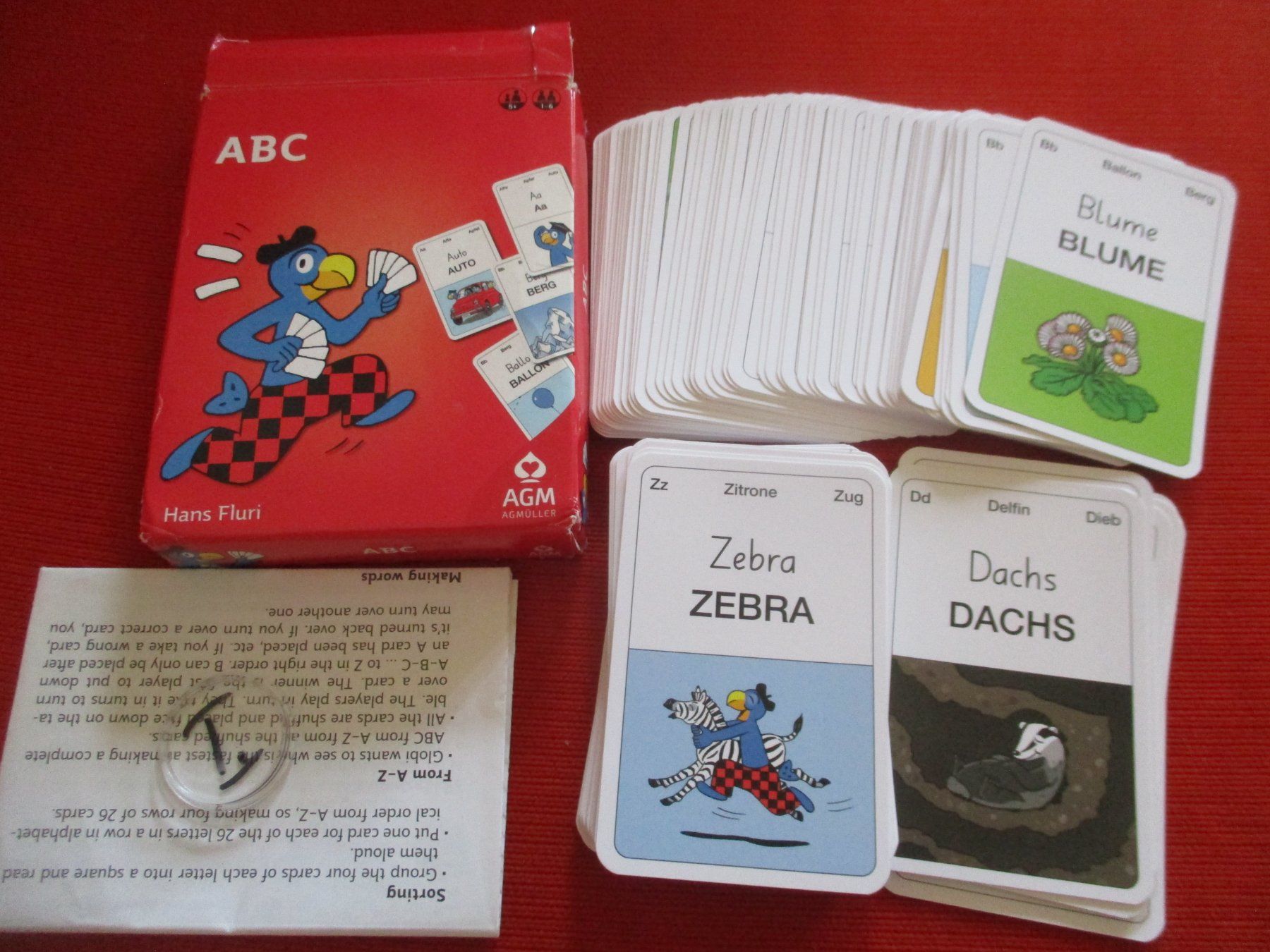 Spiele: Globi Kartenspiel ABC – Gebraucht aus Birsfelden von alles-muss-raus