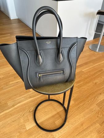 Celine Luggage Mini Schwarz Top Zustand