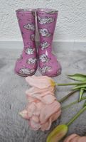 Gummistiefel Einhorn Motiv pink Grösse 26 guter Zustand