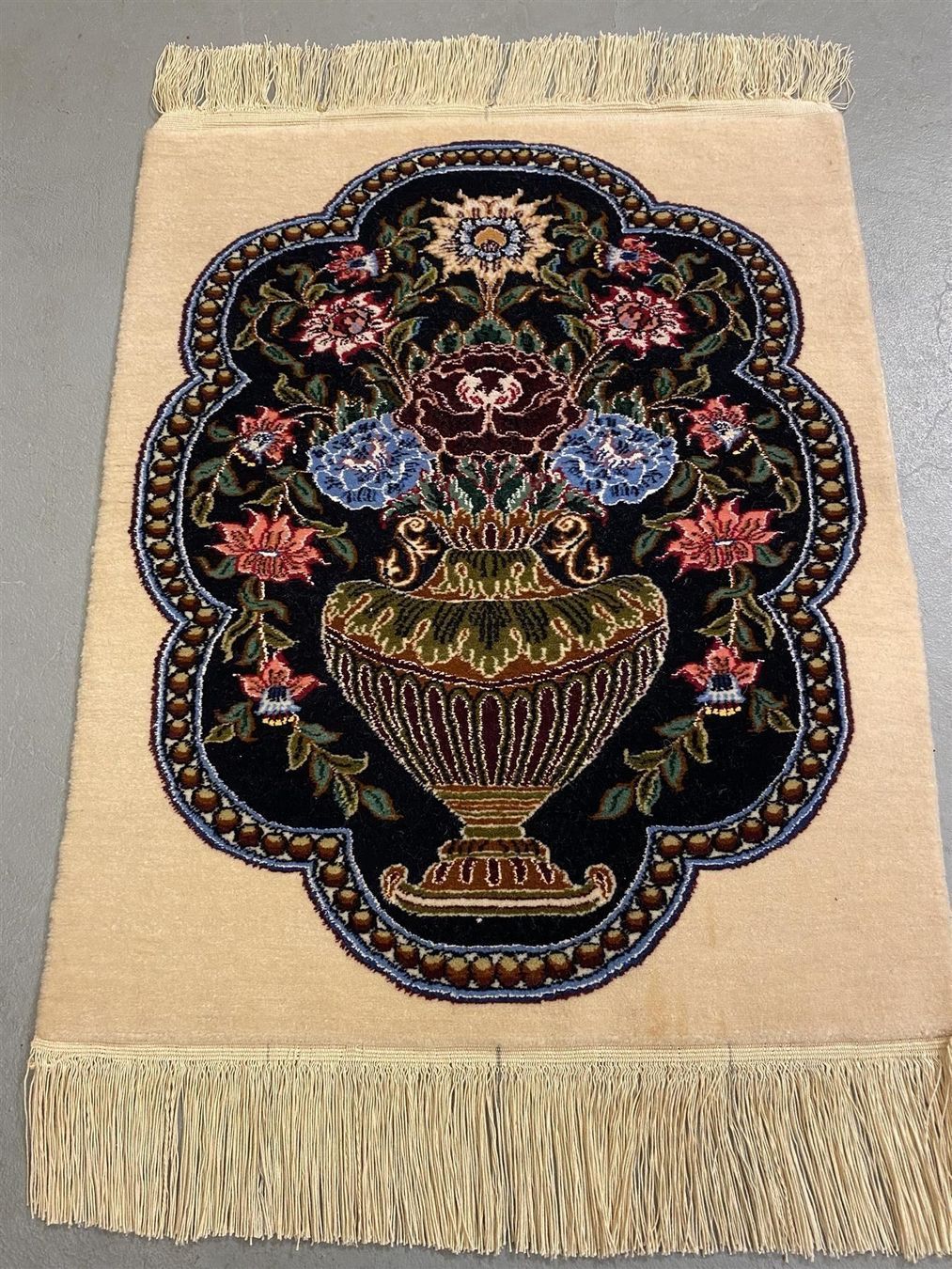 Tappeti: Bewundernswerter feiner Perfekter Tabriz Seide mit Korkwolle – Usato da Steinhausen venduto da Super05 7
