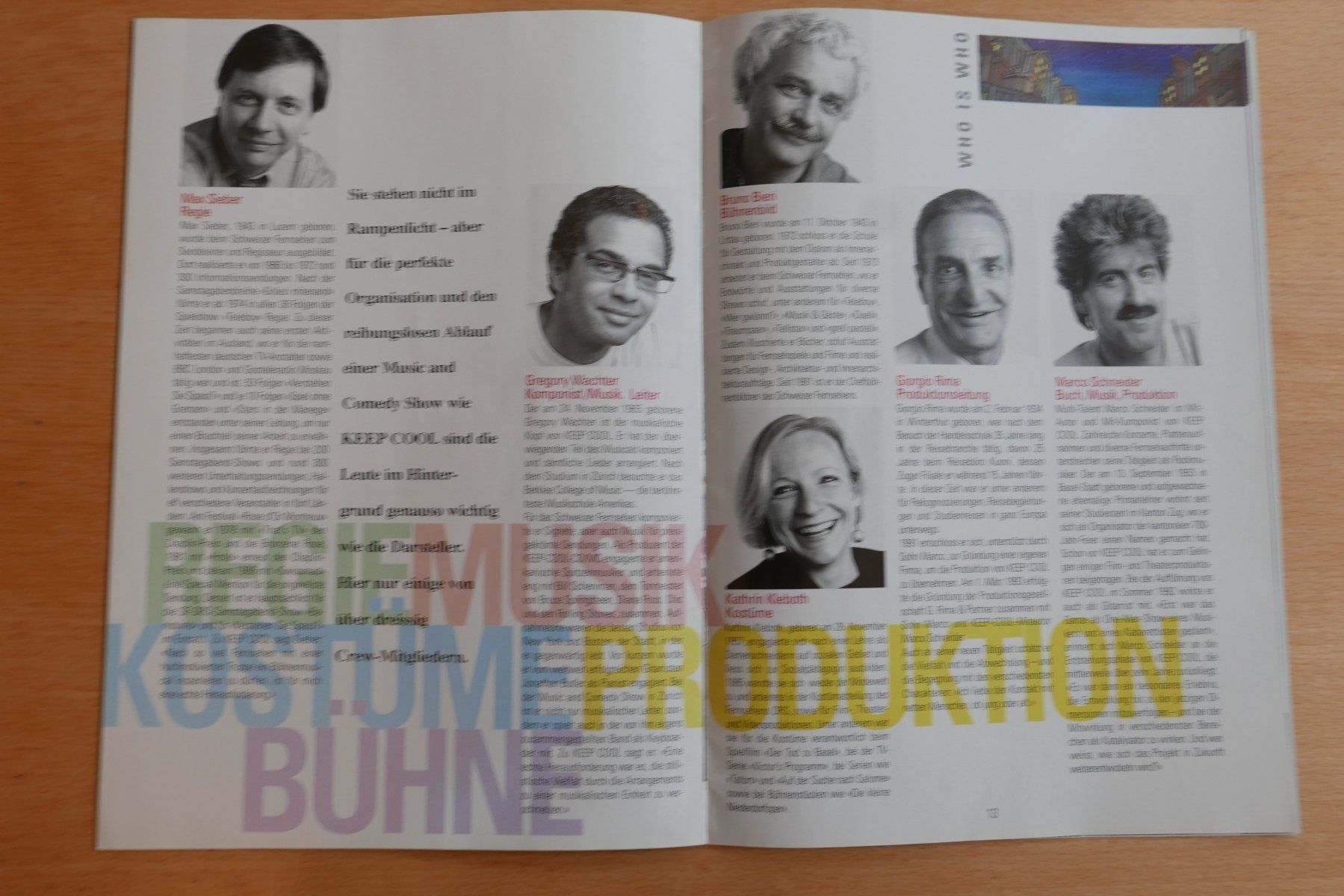 Documents: Original Programmheft KEEP COOL Music and Comedy Show Mar... – D'occasion à Rotkreuz par nigal 6