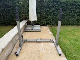 Ultra-Compact 2-Second Fold-Down Weight Training Rack 120 kg