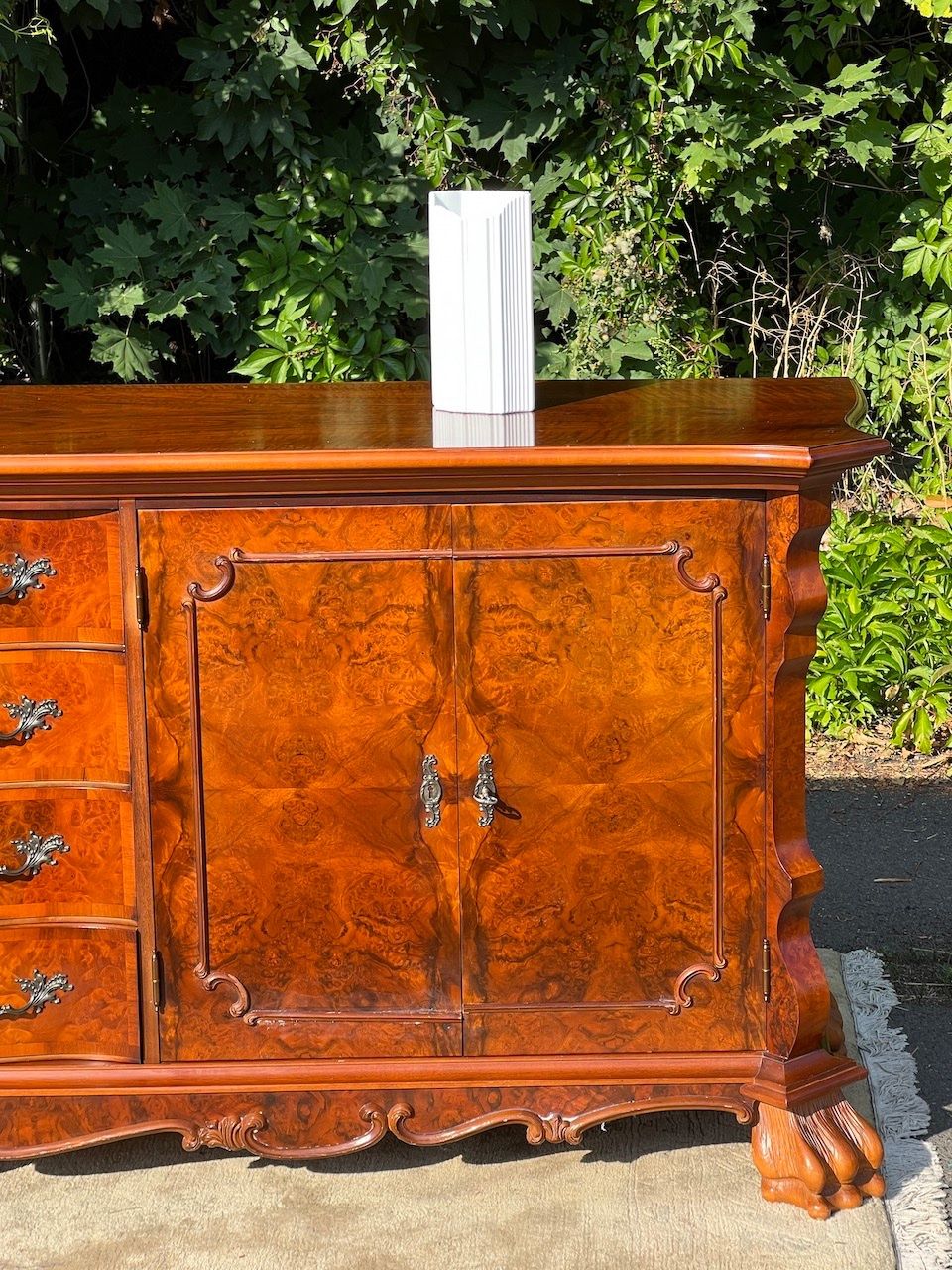 Cassettiere: Barock Rokoko Kommode Sideboard Nussbaum Herrenzimmer – Usato da Gemünden venduto da GEUENWALD 7