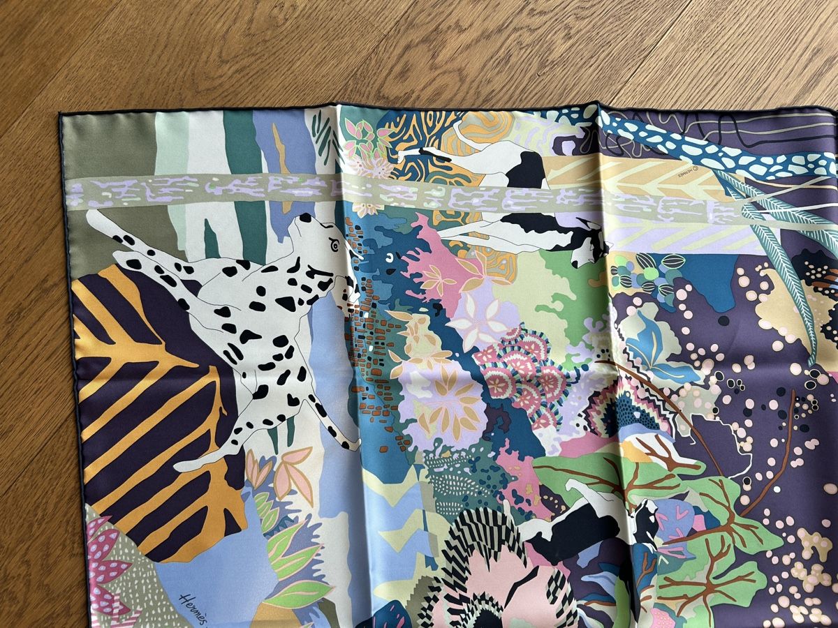 Hermès Foulards, Tücher & Schals: Carré Hermès En liberté ! 90 – Gebraucht aus Lully VD von Garance040 2