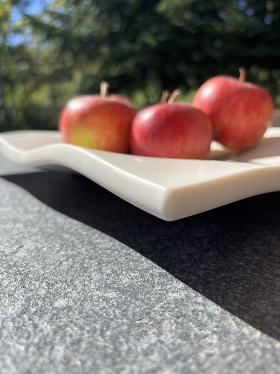 Schalen: Moderne, handgefertigte Acrylstein Schale – Neu (gemäss Beschreibung) aus Bichwil von VintaCraftAtelier 3