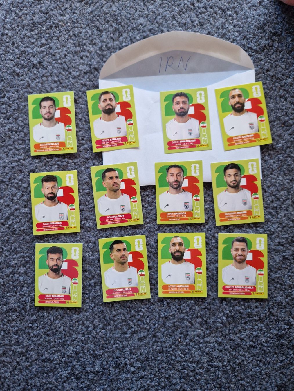 Panini Carte collezionabili: Paninin WM 2026 IRN – Usato da Metzerlen venduto da SS01