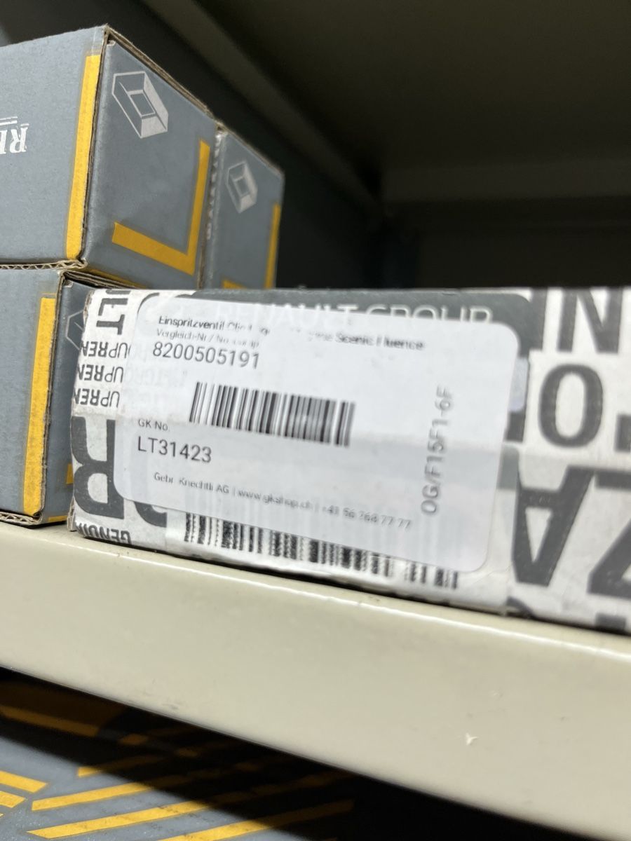 Renault Tutti pezzi di ricambio auto: Einspritzventil Renault 8200505191 – Nuovo e nell'imballaggio originale da Kräiligen venduto da tisala