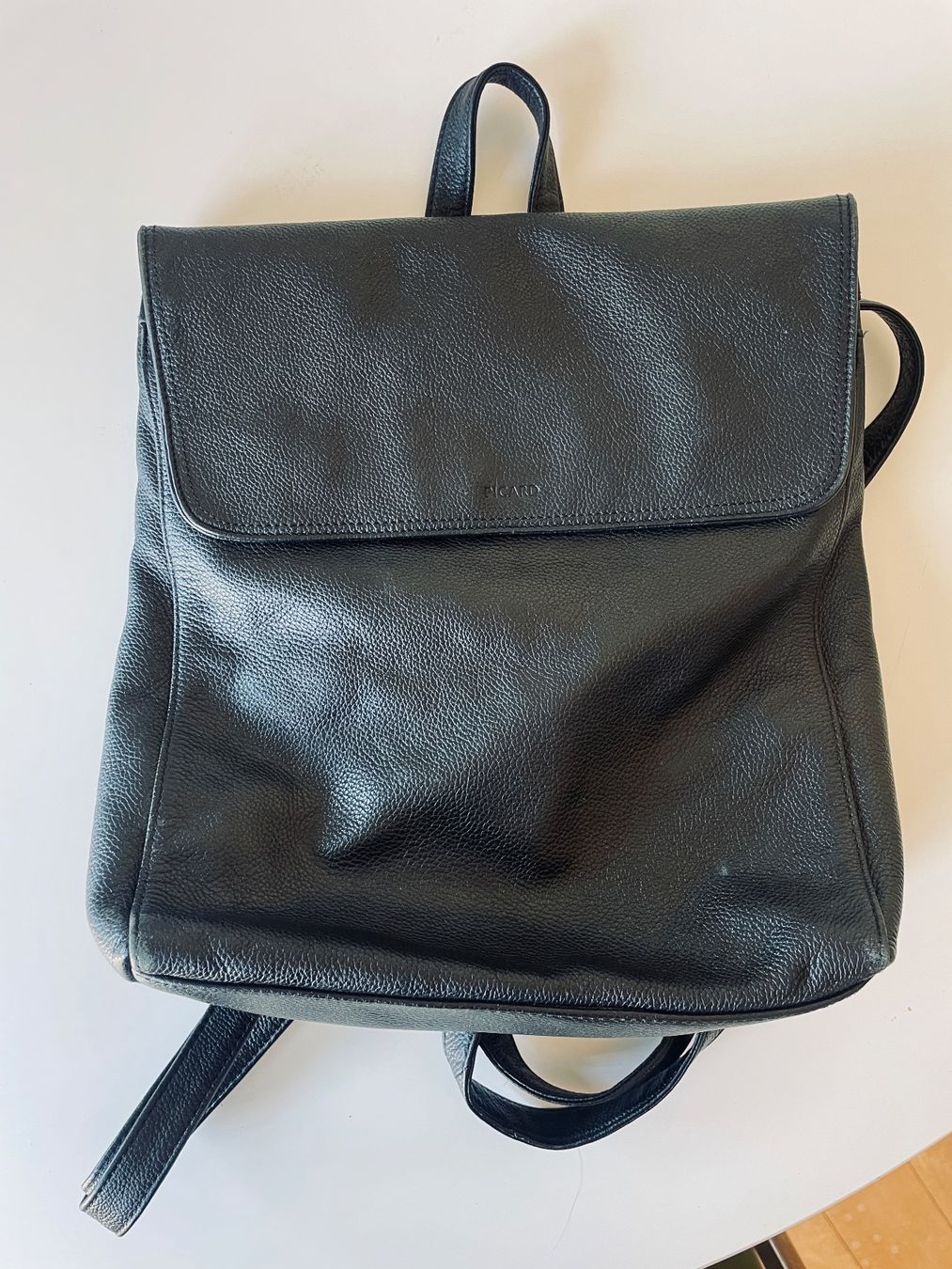 Picard Zaini: Picard Rucksack Leder Schwarz Gut erhalten – Usato da Zürich venduto da mrsjack