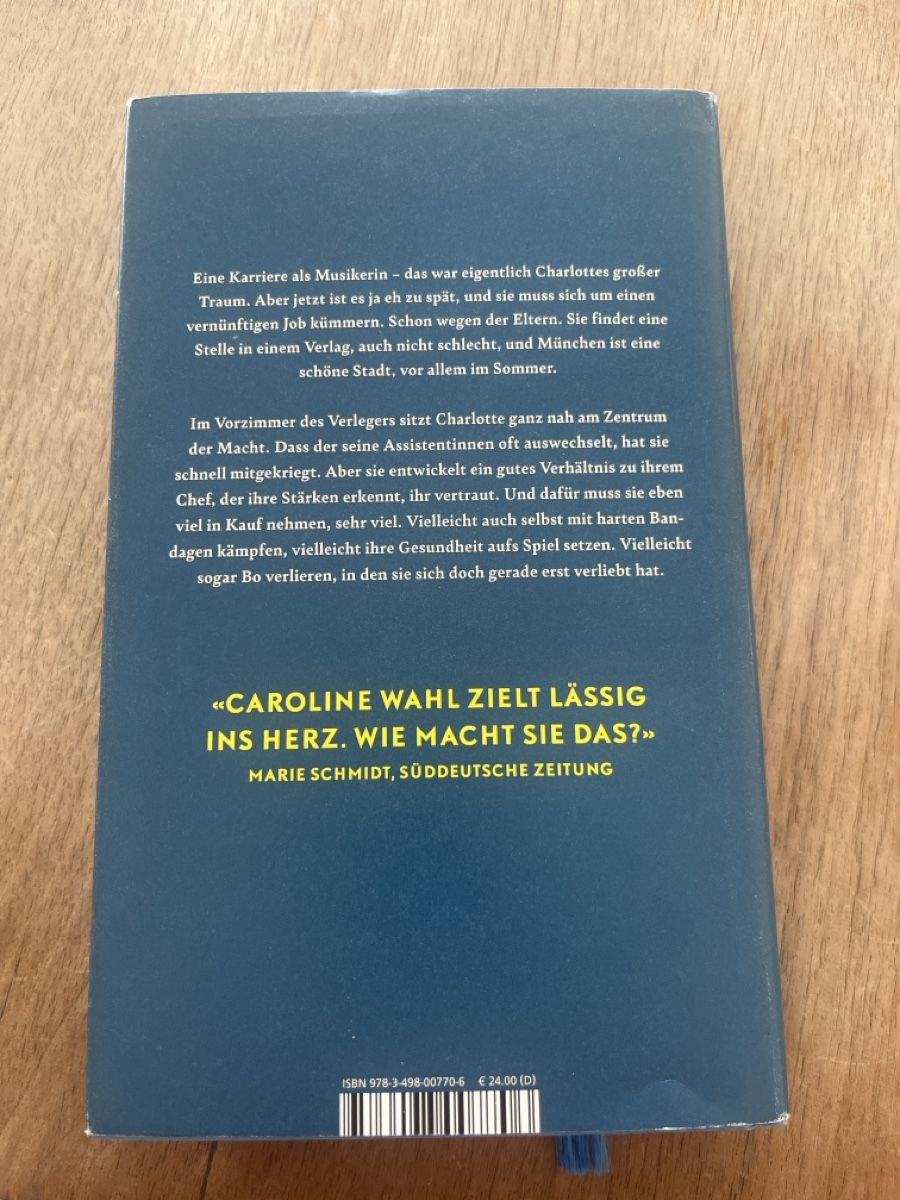 Libri: Die Assistentin von Caroline Wahl – Usato da Zürich venduto da 12Baum12 1
