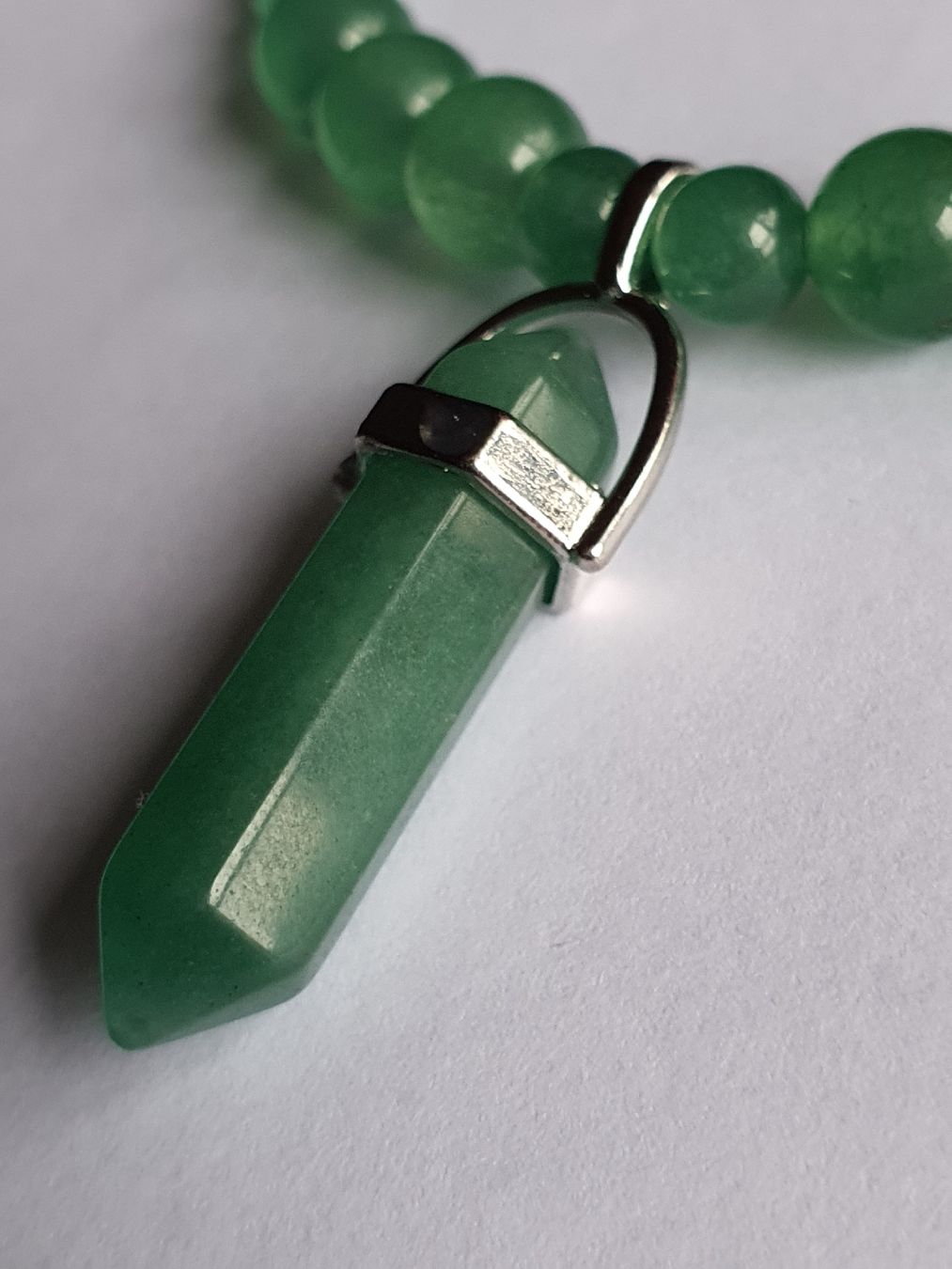 Catenine: Collier Perles et Pendentif Jadéîte – Nuovo e nell'imballaggio originale da Tavannes venduto da Alkatra-kkk666