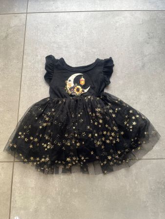 Halloween Kostüm, Kleid, dunkle Fee, Gr. 68/74, 6-9 Monate