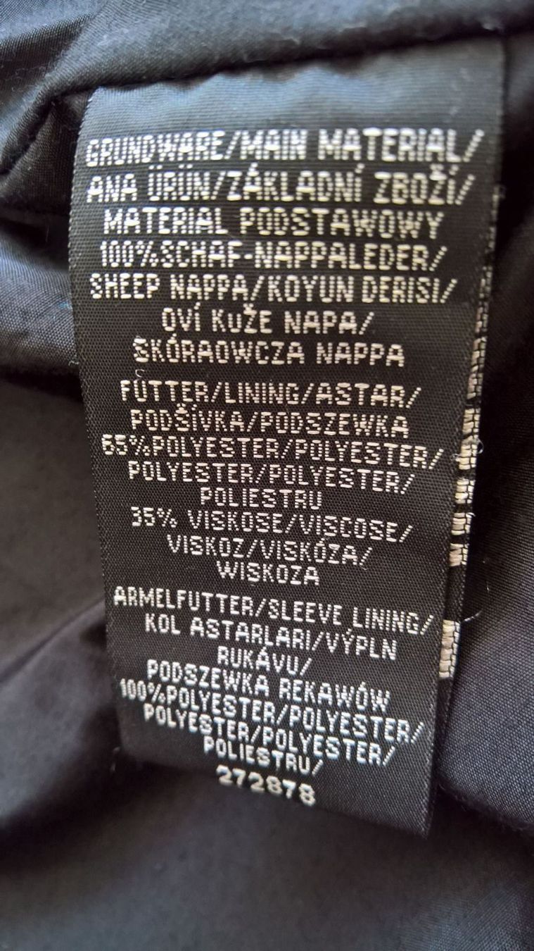 Giacche: Lederjacke 100% Nappaleder Gr. 48 NEU – Nuovo (secondo la descrizione) da Füllinsdorf venduto da master_mind 5