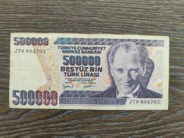 Türkei 500'000 Lira 1998 !!!!!