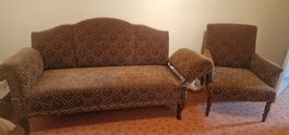 Rustika Vintage Sofa + Sessel
