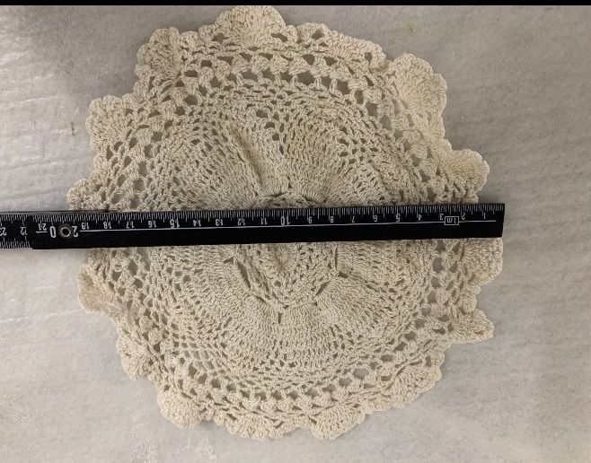 Untersetzer: Handgemachtes Deckchen, Häkeldeckchen, ca. 20cm Durchmesser – Neu (gemäss Beschreibung) aus Erlenbach ZH von Ritschly 1