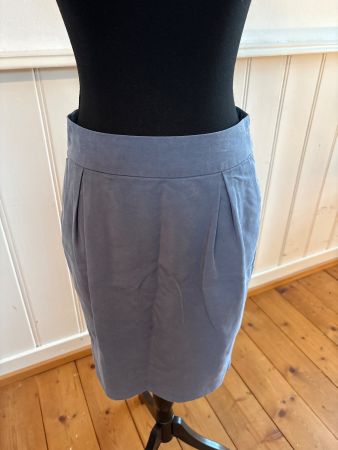 edc Damen Bleistiftrock blau Gr. 34