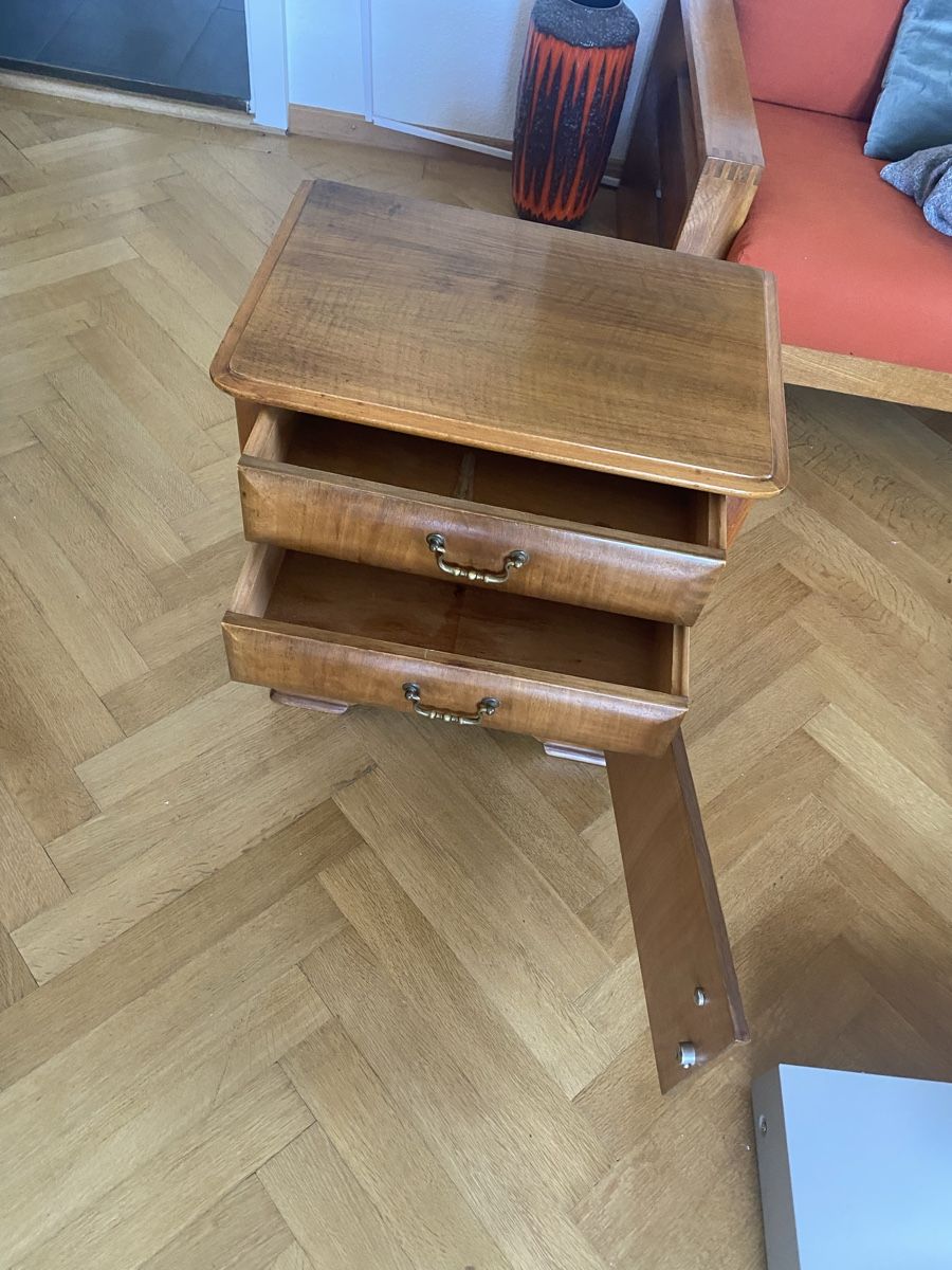 Comodini: Nachttisch Kommode Holz vintage – Usato da Grenchen venduto da Vintagewatchoverdose 3