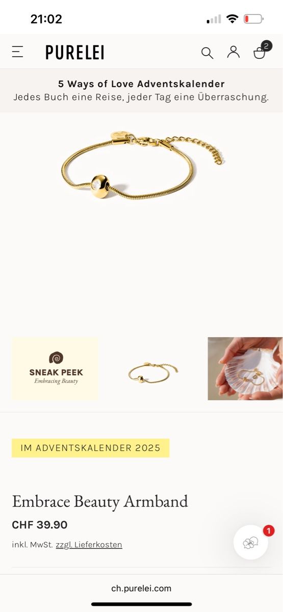 Purelei Bracciali & Braccialetti: Purelei Armband – Nuovo e nell'imballaggio originale da Kloten venduto da raf_6nbr 1