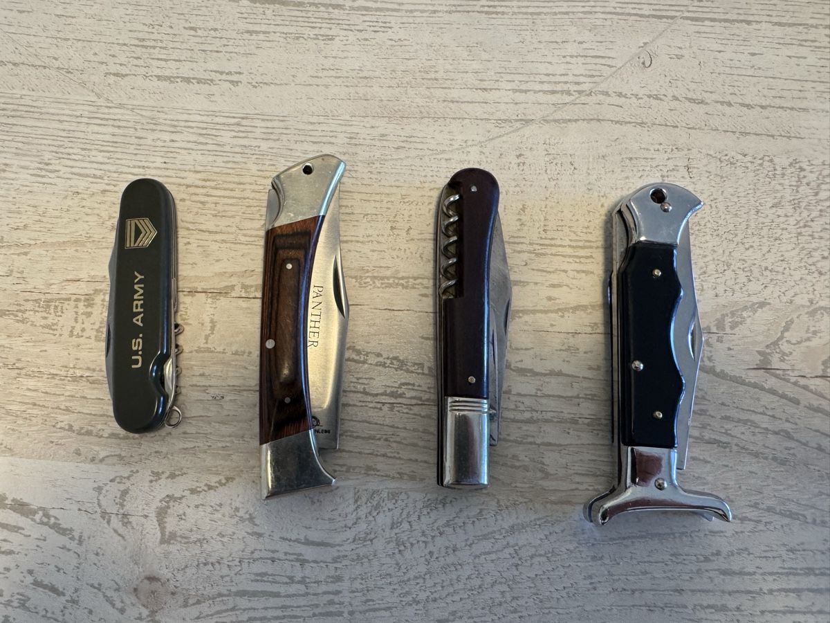 Couteaux de poche: klappmesser taschenmesser 4stk – D'occasion à Zunzgen par milesdavis76