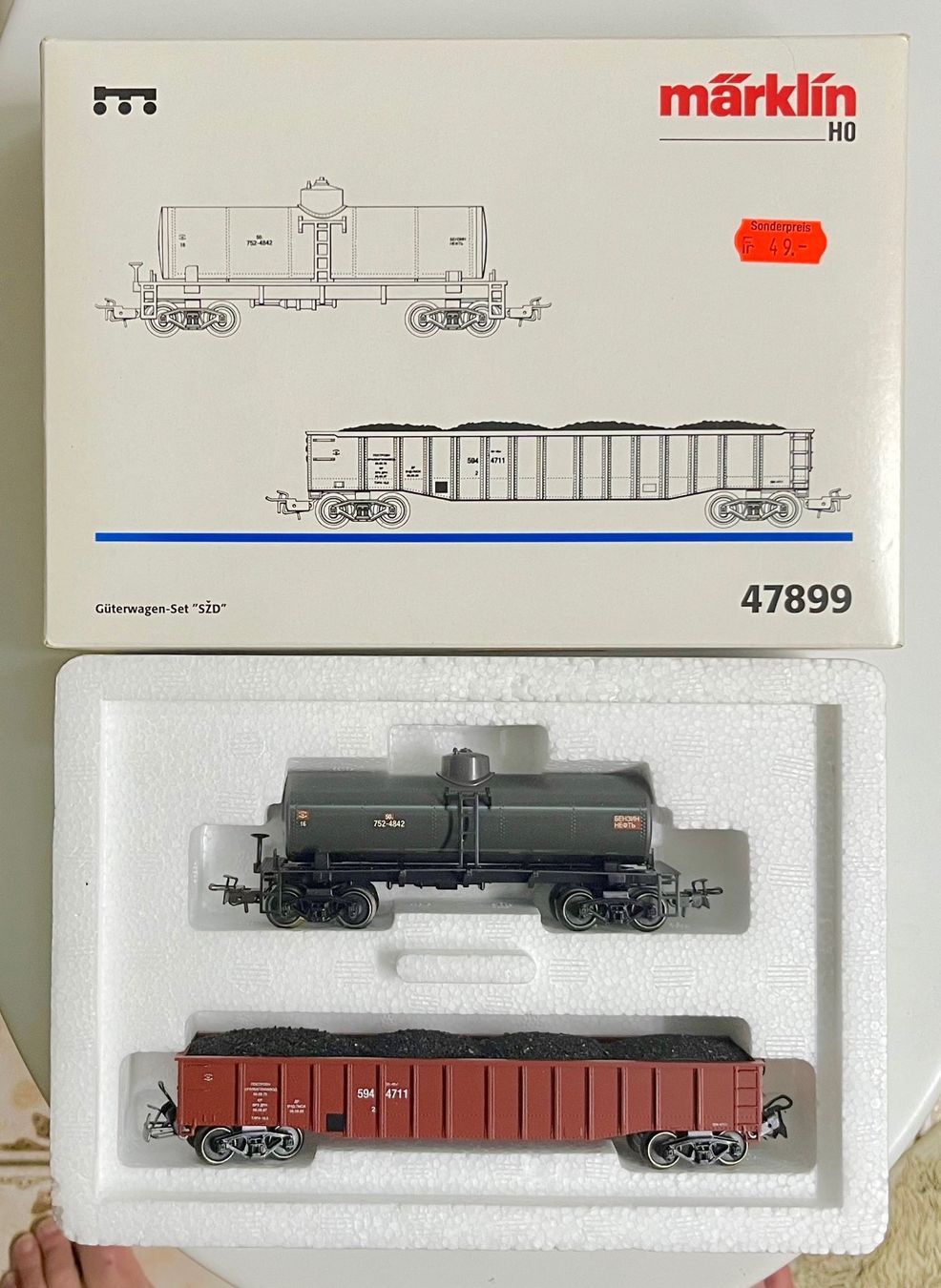 Märklin Modellini di ferrovie: Märklin 47899 SZD Russland – Nuovo e nell'imballaggio originale da Bleiken venduto da hbw45