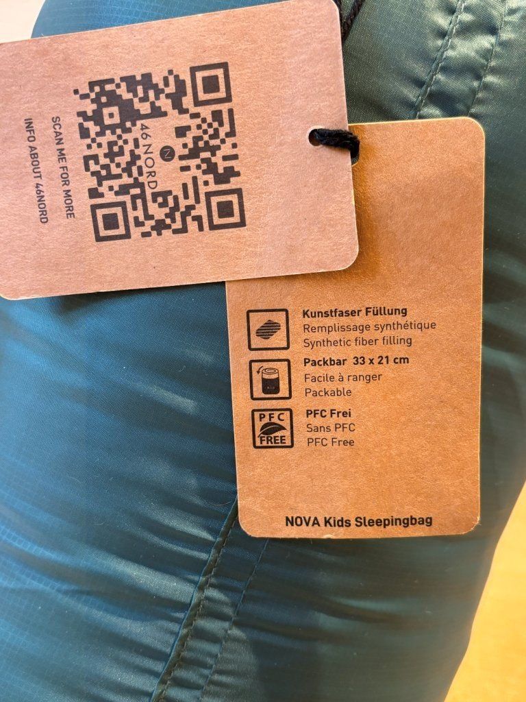 46 Nord Sacchi a pelo: 46NORD Schlafsack NOVA Kids, NEU – Nuovo e nell'imballaggio originale da Boswil venduto da simtown 3