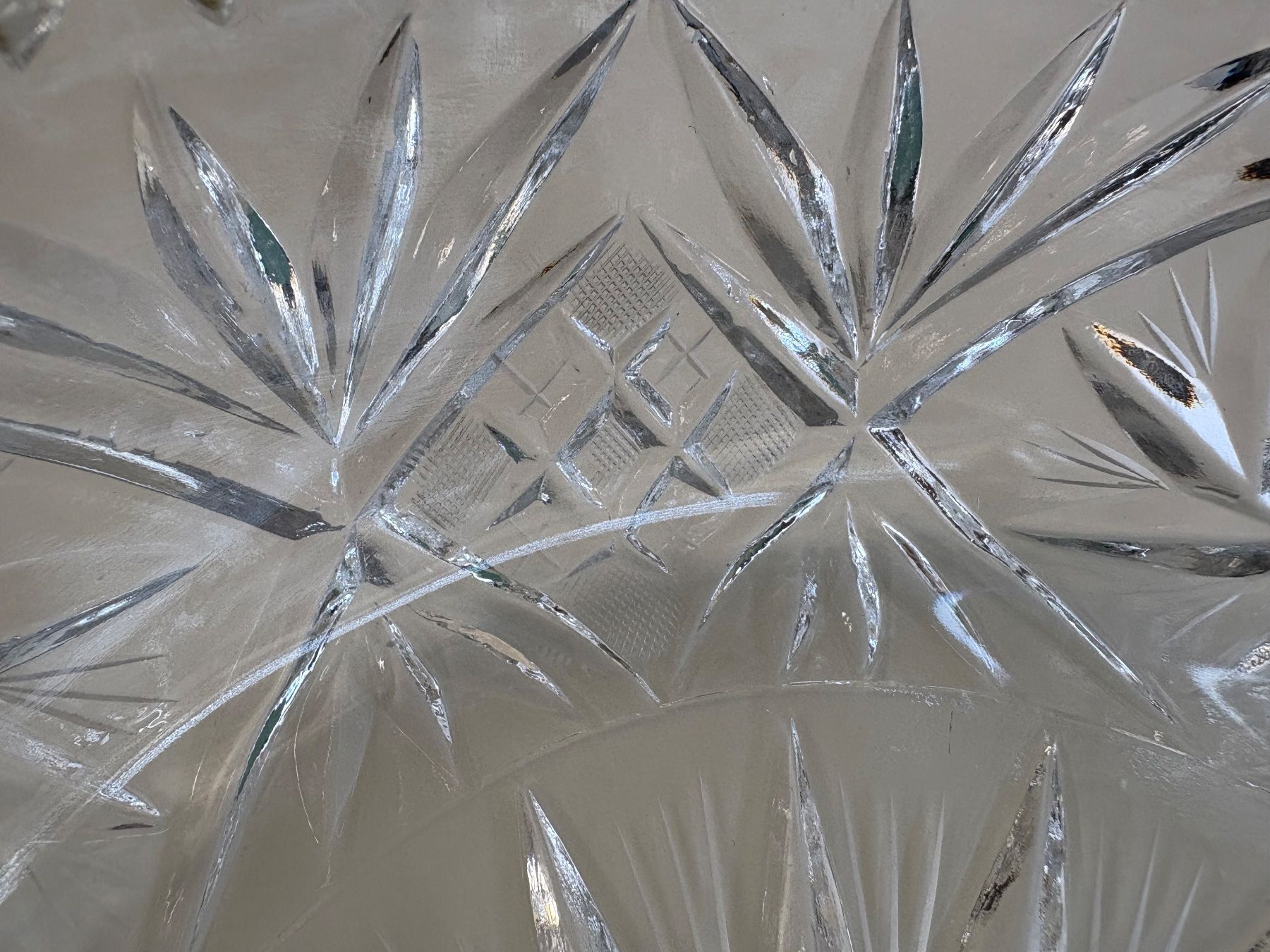 Schalen: Bol en cristal taillé vintage – Gebraucht aus Lausanne von opi_92cn 9
