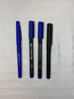 4 Stifte (blaue Tinte)