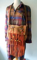 VINTAGE TASCHE BAG FRANSELN PERLEN Umhängetasche TOP BAG