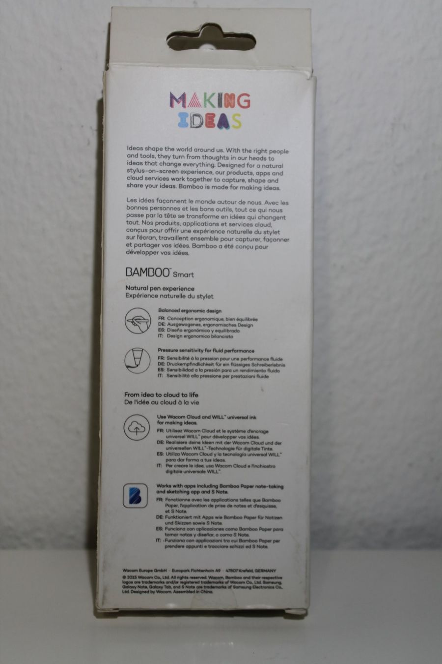 Wacom Penna & Evidenziatori: Wacom Bamboo Smart Stylus Pen – Usato da Basel venduto da David25 1