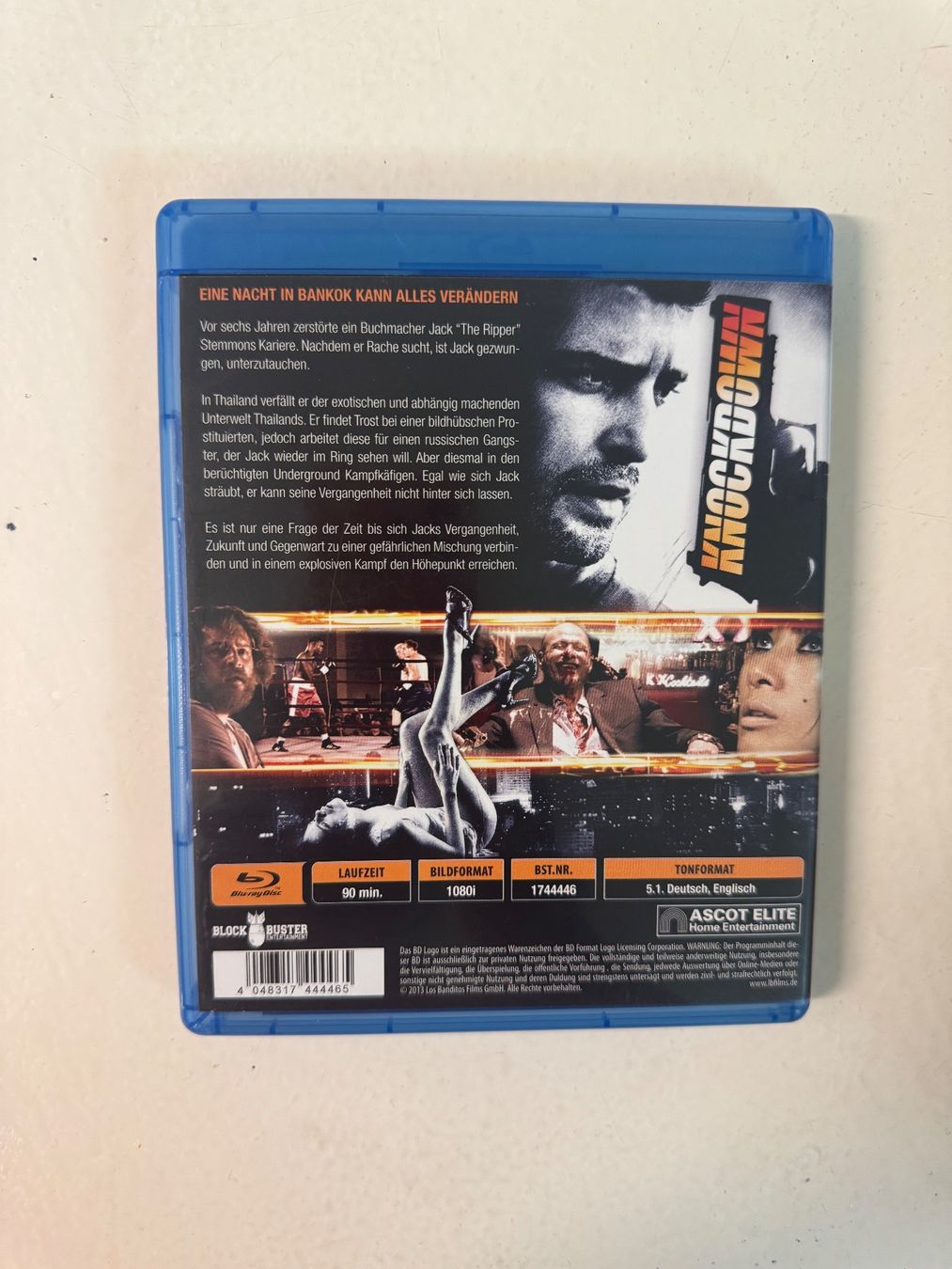 Tous les DVDs: KNOCK DOWN. (BLU-RAY) 3D – D'occasion à Basel par san_2qlq 1