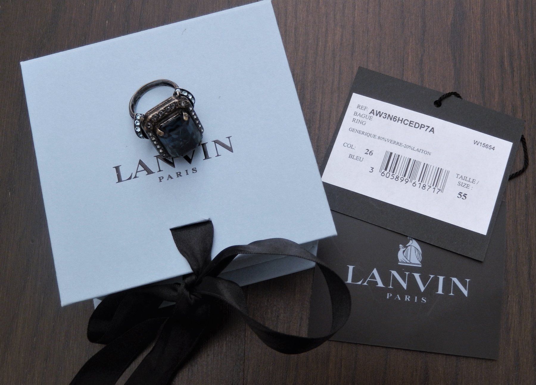 Ringe: Orig. LANVIN Cocktail Ring Gr. 55 – Gebraucht aus Tuggen von vivira 9
